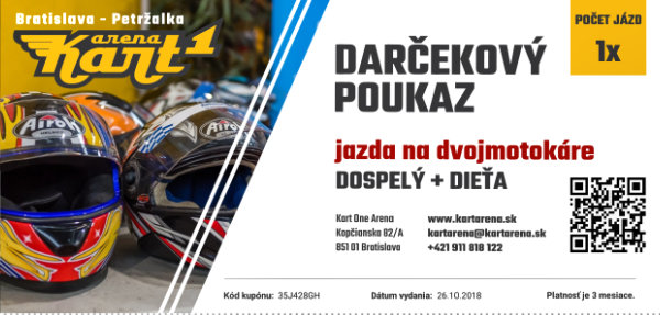 darčekový poukaz